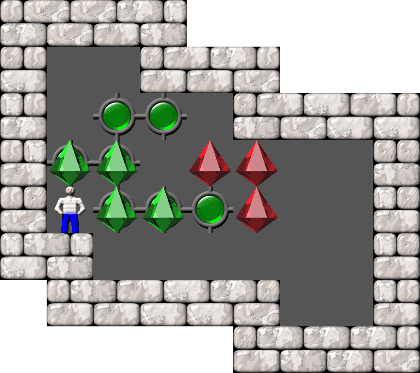 Sokoban Revenge 25 level 7